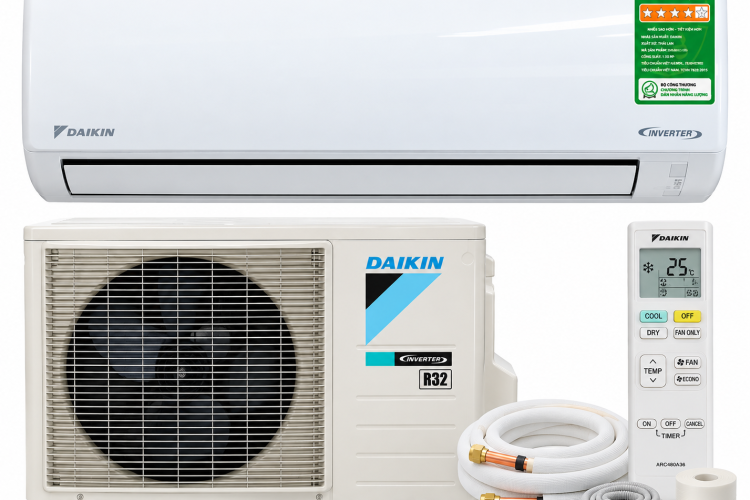 Máy Lạnh Daikin Inverter 1.5 HP Thanh Lý – Lựa Chọn Tiết Kiệm, Phù Hợp Nhiều Không Gian